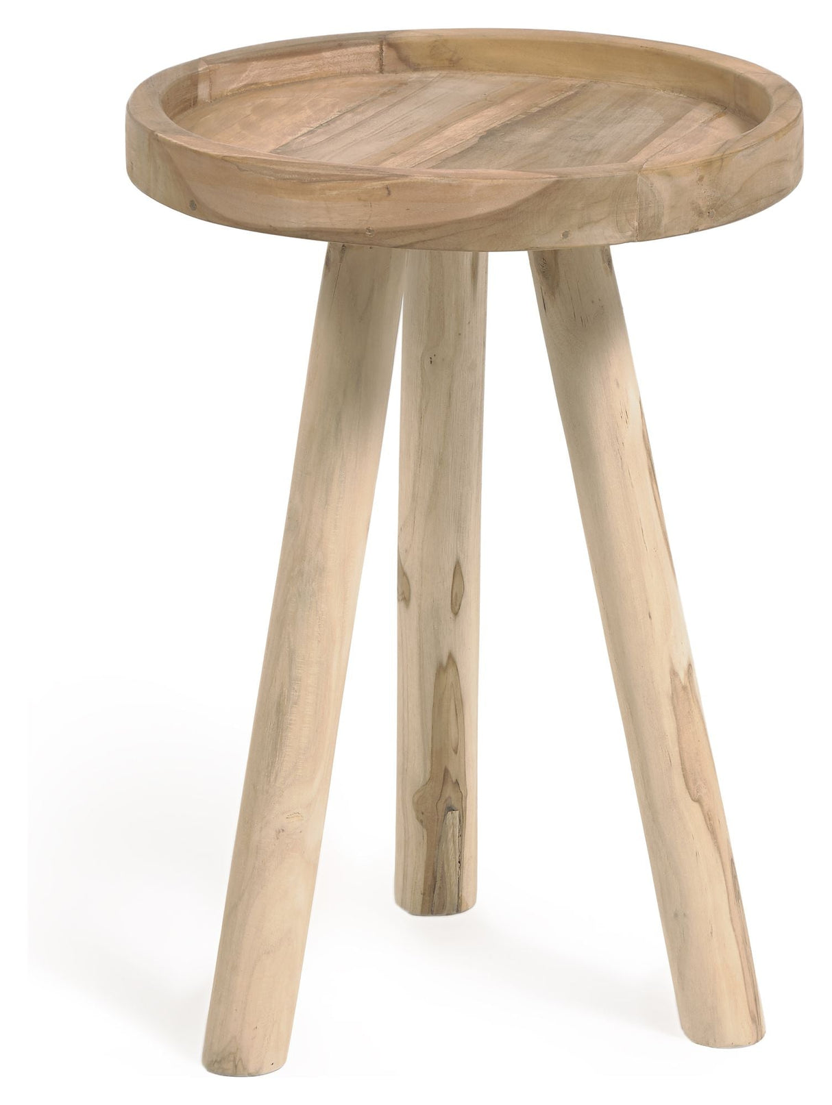 Glenda sidebord - solid teak, Ø35