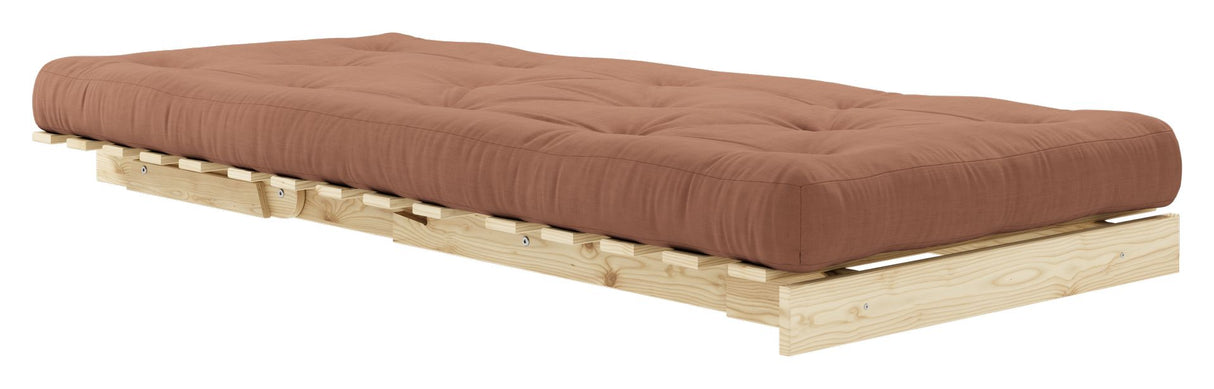 Røtter 90 sofa seng, furu/brun