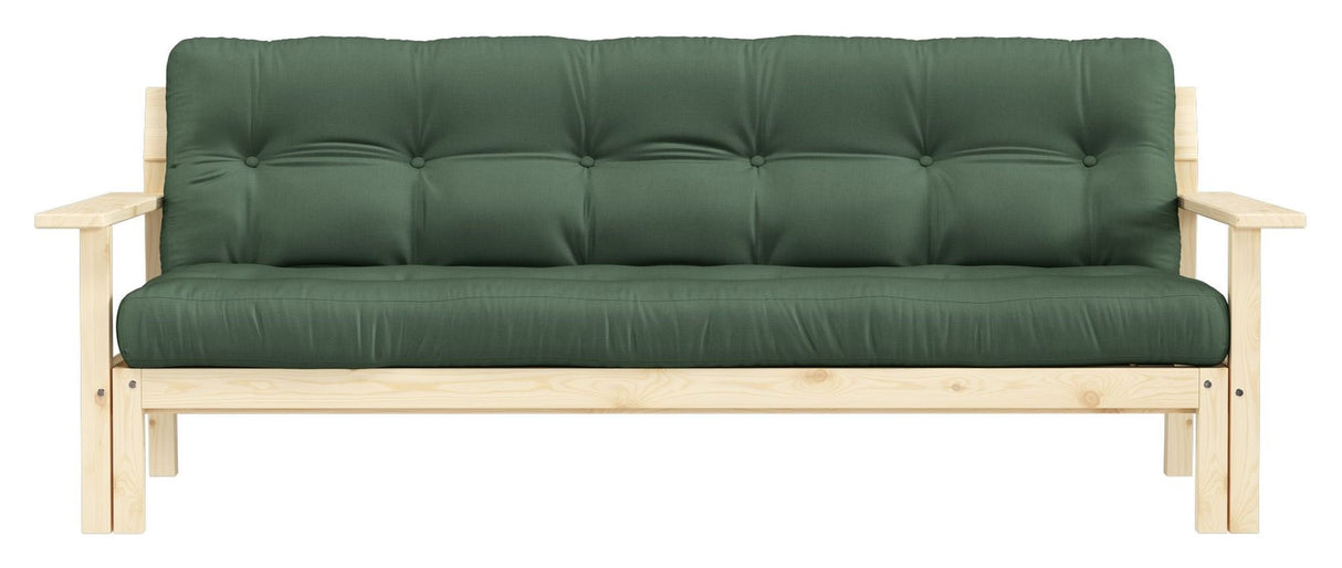 Slapp av sofa seng 190x100, olivengrønn