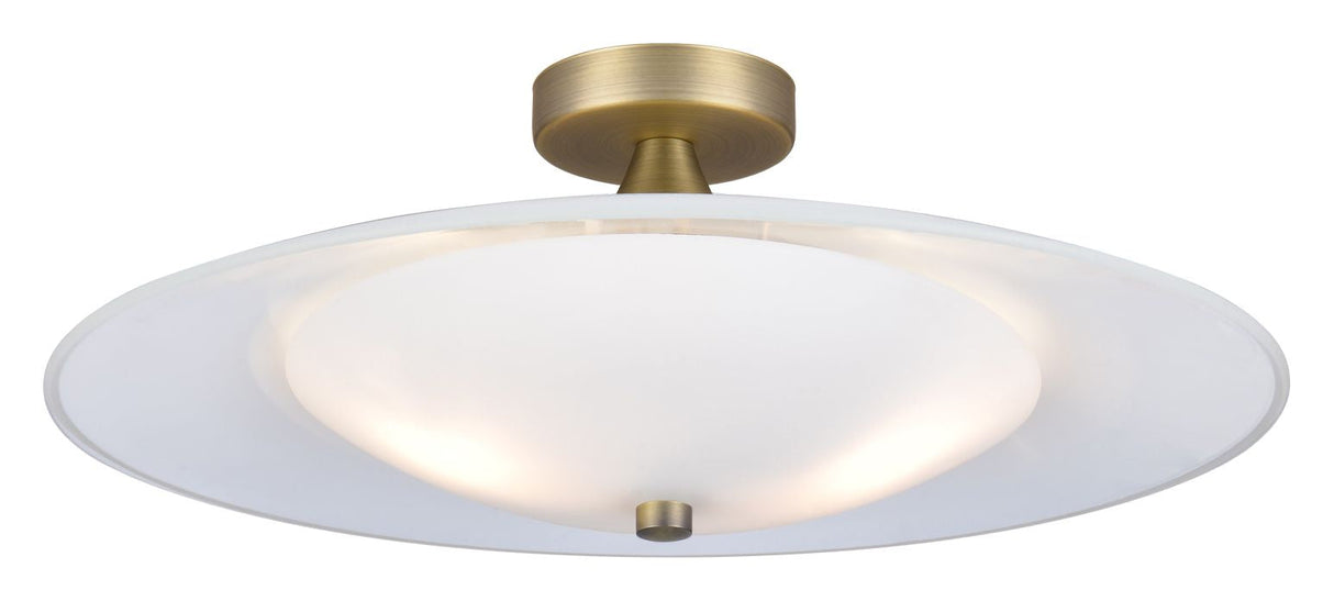 Halo design baroni taklampe ø46, opal/antikk