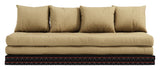 Chico Futon Sofa w. Tatami -matter, beige