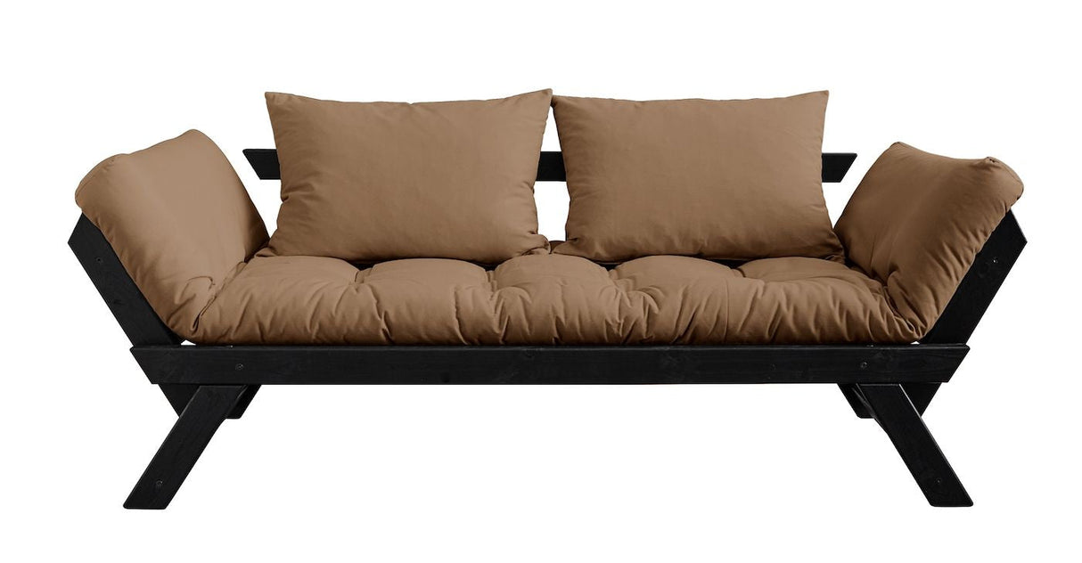 Bebop Sofa Bed, Mocca/Black