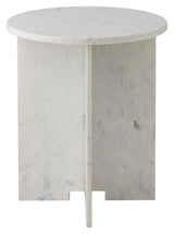 Bloomingville Jasmia Sideboard, White, Marble, Ø46