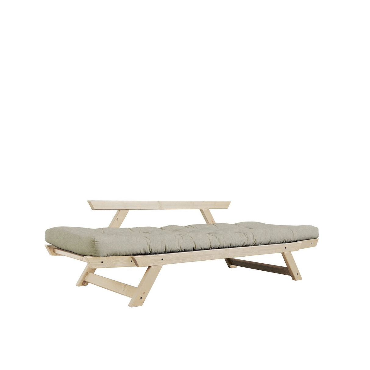 Bebop sofa seng, lin/natur