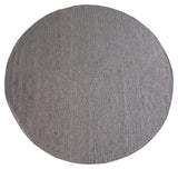 Auckland Wool Rug, Ø250, Gray