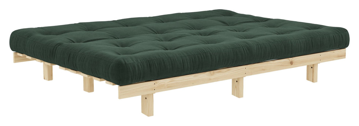 Magre sofa seng, furu/tang fløyel