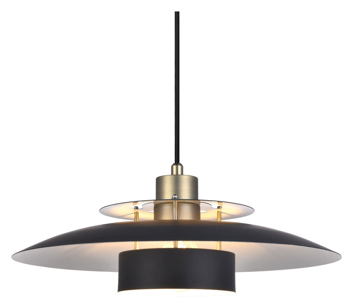 Halo Design Sørrup Pendant, Ø40, svart/antikk