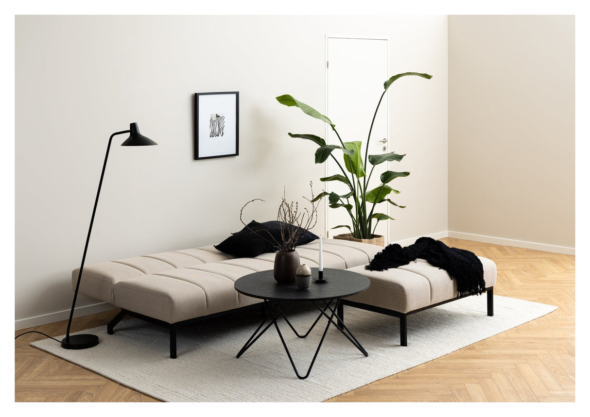 Caix, sovesofa 198cm - beige