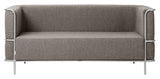 Modernistiske 2-termer. Sofa, beige ull