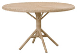 Grace Exterior Garden Table, Nature, Ø120