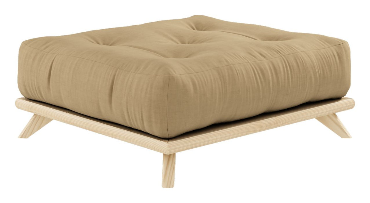 Senza Pouf, furu/beige