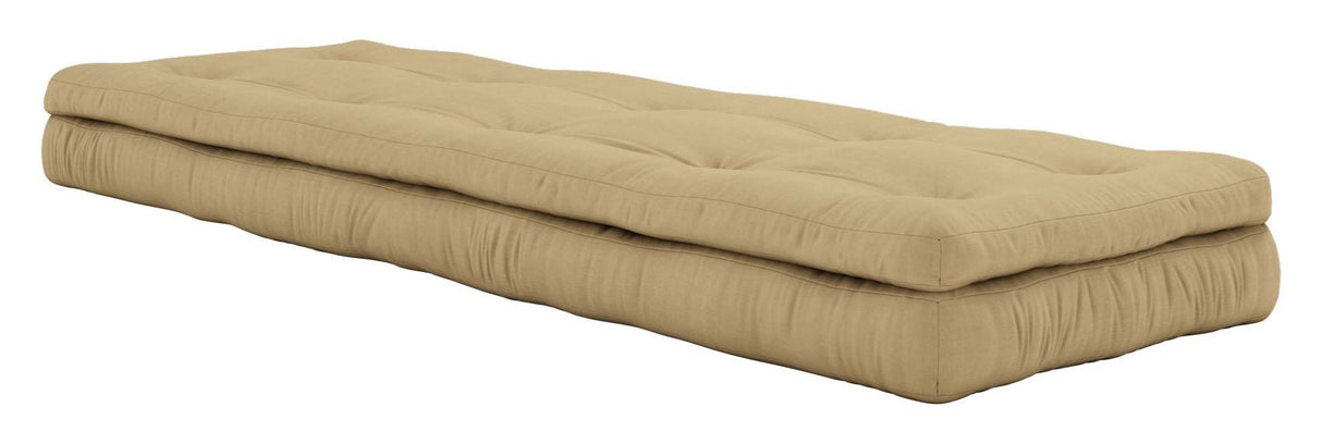 Spenne futon stol, hvete beige