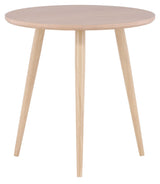 Askim Side Table Ø48 - Hvit vasket