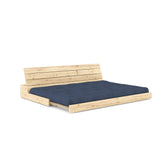 Base sofa seng, marine/natur