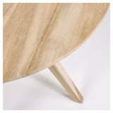 Maial spisebord - solid teak, Ø90