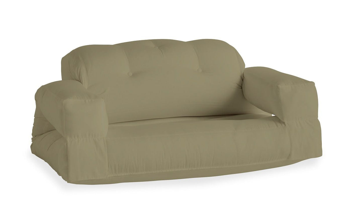 Flodhest ut futon sofa, beige