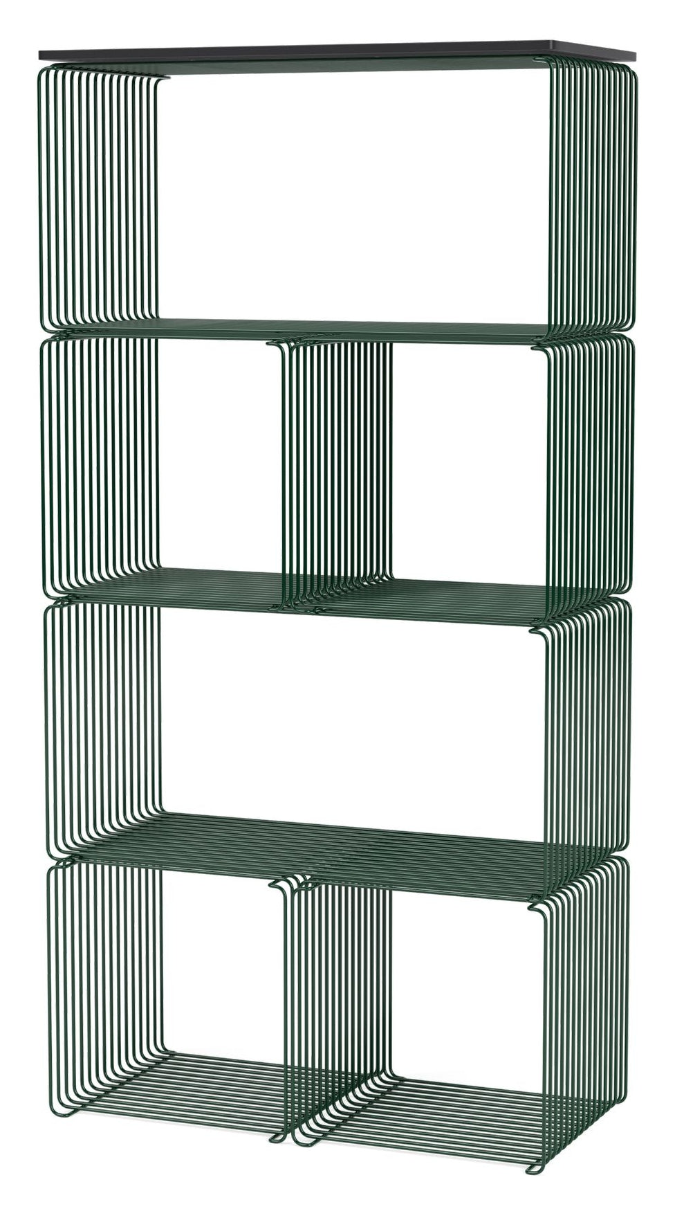 Panton Wire Wire Shelf Single, D34.8, grønn