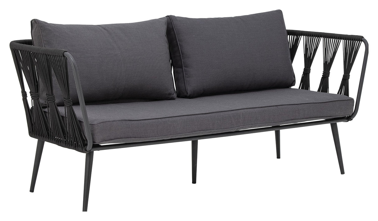 Bloomingville Pavone lounge sofa, svart 