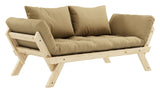 Bebop sofa seng, furu/beige