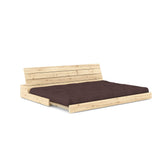 Basesofa, brun/natur