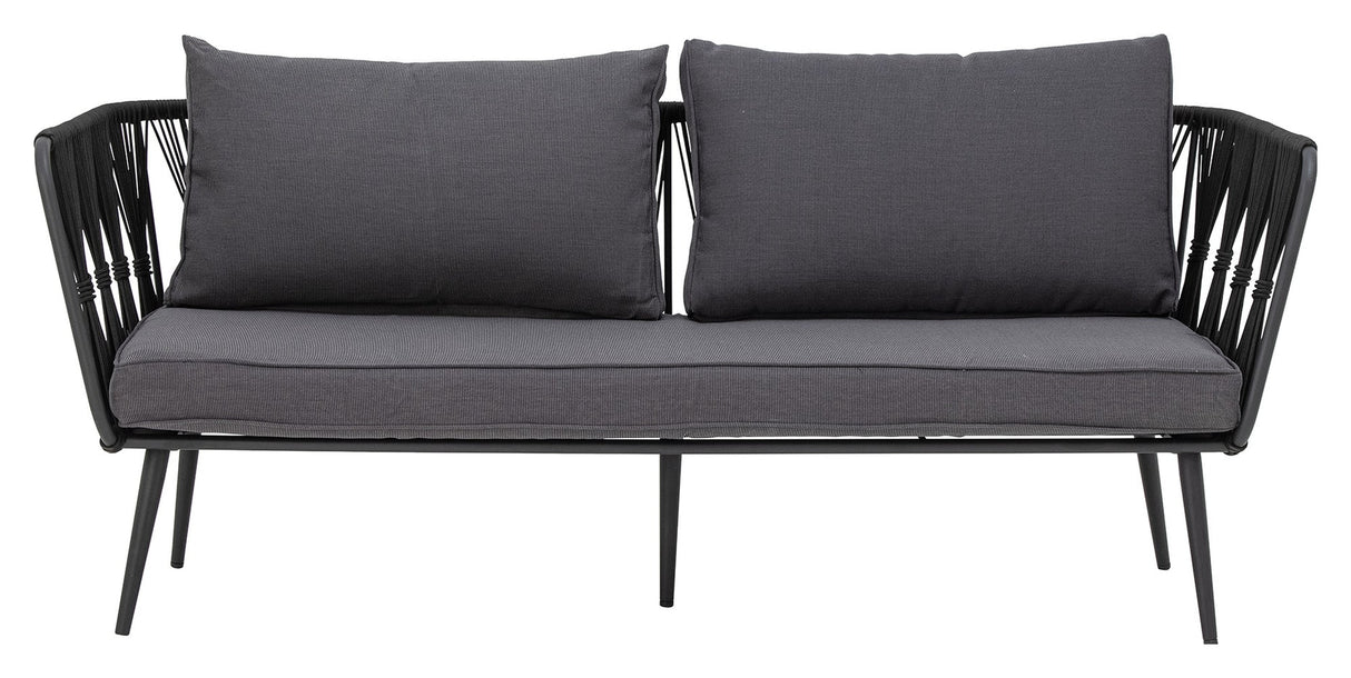 Bloomingville Pavone lounge sofa, svart 