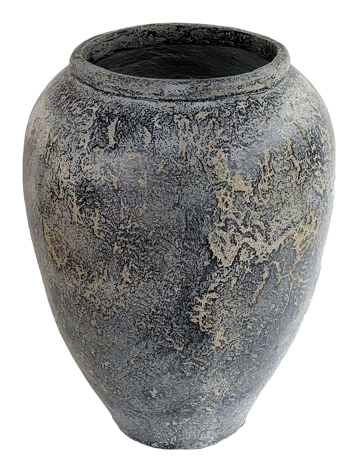 Capelo Terracotta Jar, Gray, Ø66x85