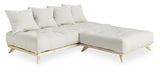 Senza Daybed, Pine/Offwhite