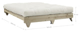 Fersk sofa seng, marine/natur