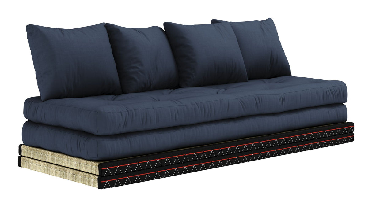 Chico Futon Sofa w. Tatami Mats, Navy