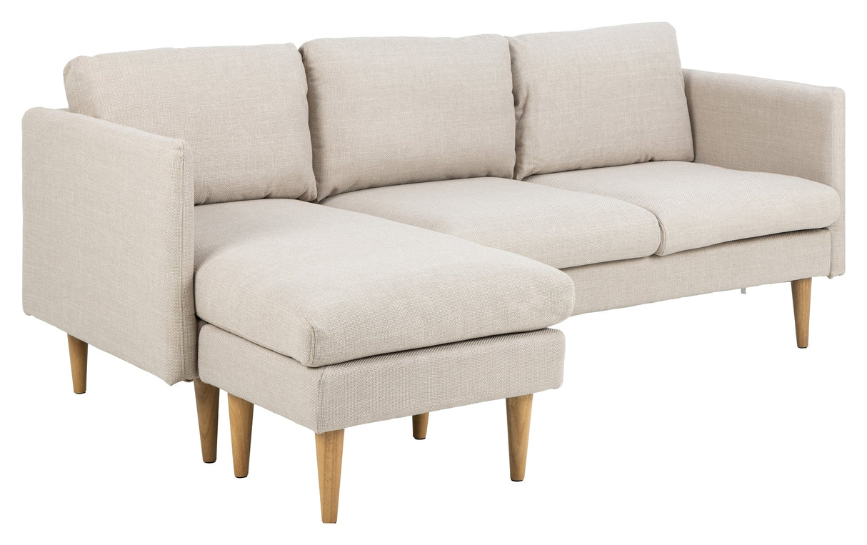 Milly, 2-pers. Chaise Longue, til høyre - beige