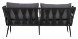 Bloomingville Pavone lounge sofa, svart 