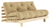 Røtter 160 sofa seng, furu/hvete beige,