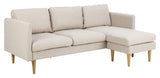 Milly, 2-pers. Chaise Longue, til høyre - beige