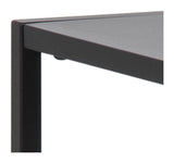 Newcastle Console Table, Black Metal