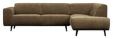 Uttalelse sofa w. Høyre vendende sjeselong, rock