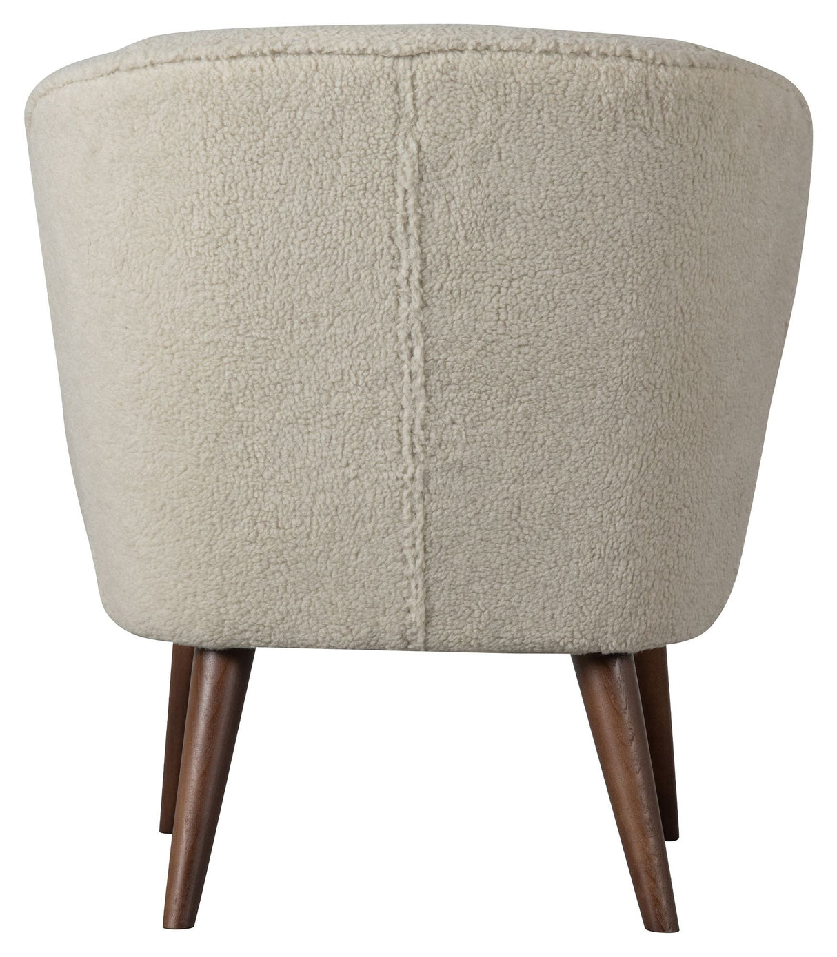 Woood Sara Lounge Chair - Offwhite Teddy