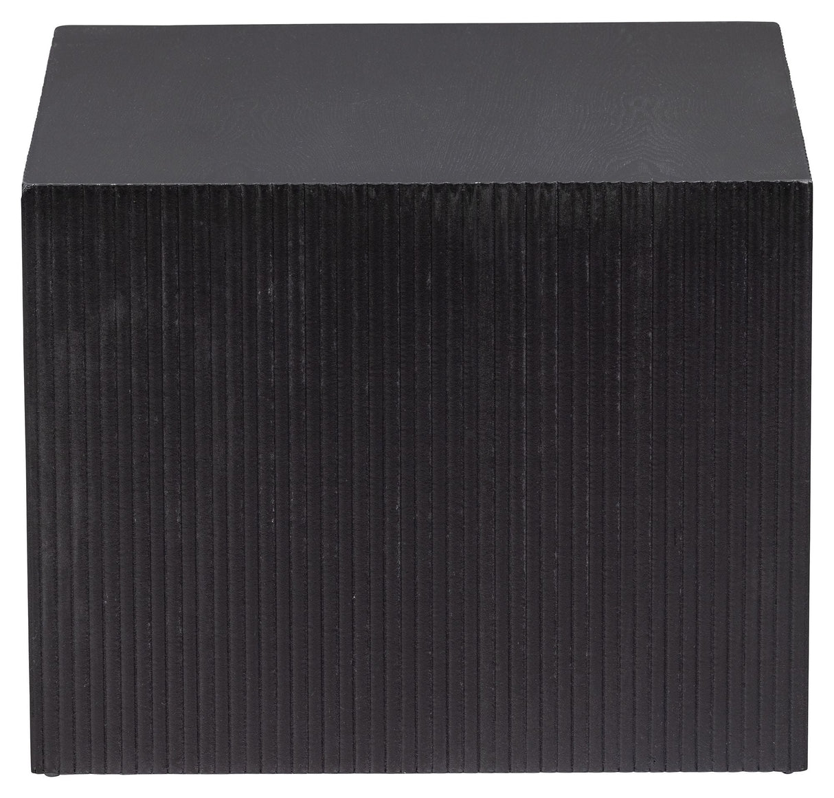 Woood sanne sidebord - svart mdf