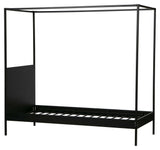 Woood Dani Bed Frame - Black Metal, 200x90