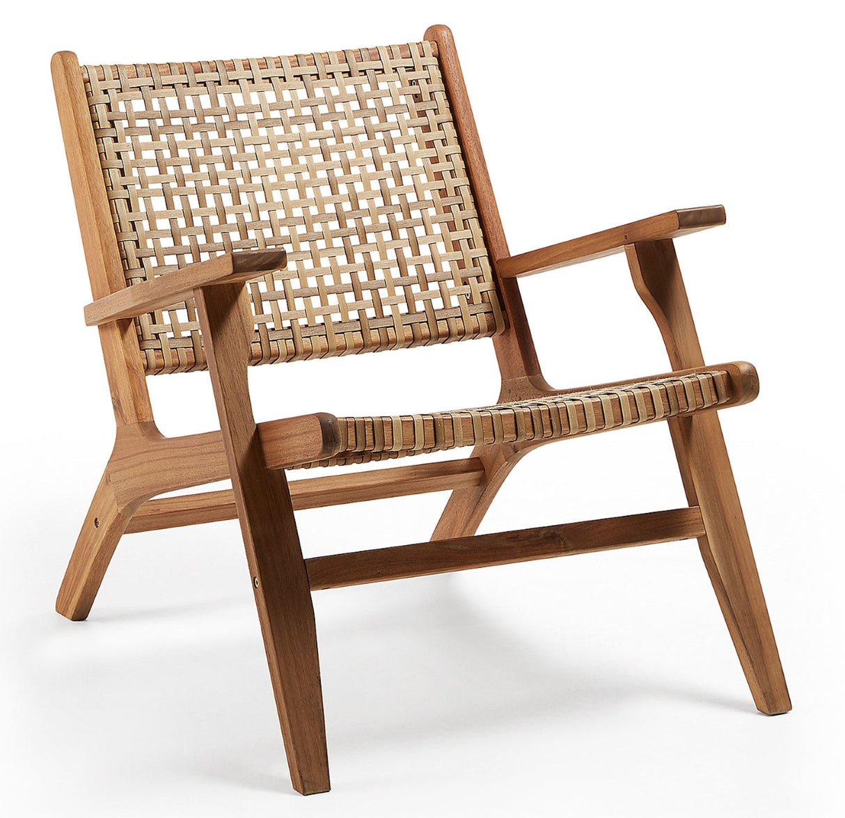 Grignoon Lounge Chair Acacia/Polyrattan