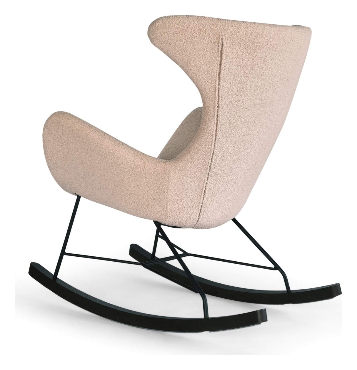 Njordec Gaia Swing Chair - Beige imitasjon Lambskin