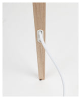 Zuiver Tripod Wood Floor Lamp - White