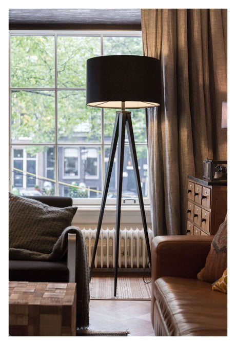 Zuiver Tripod Floor Lamp - Svart