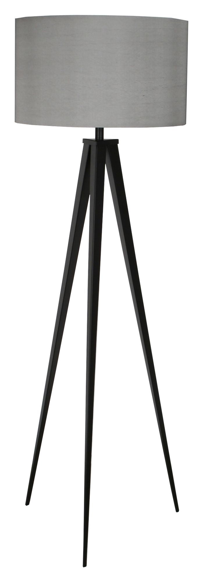 Zuiver Tripod Floor Lamp - Grå/svart