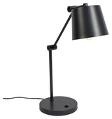 homii hajo bordlampe, svart