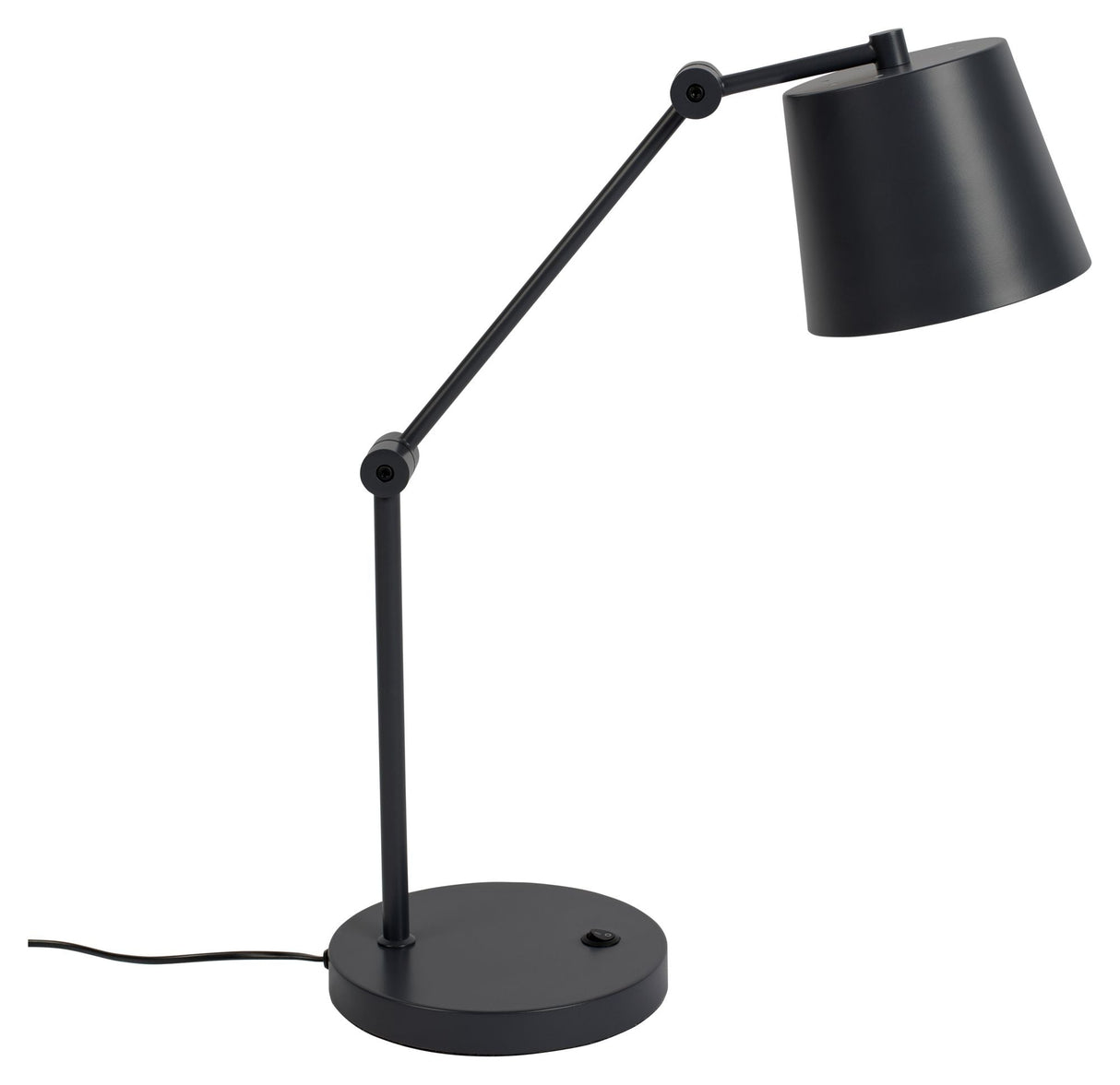 homii hajo bordlampe, svart