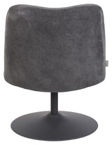 Zuiver Bubba Lounge Chair - Dark Grey