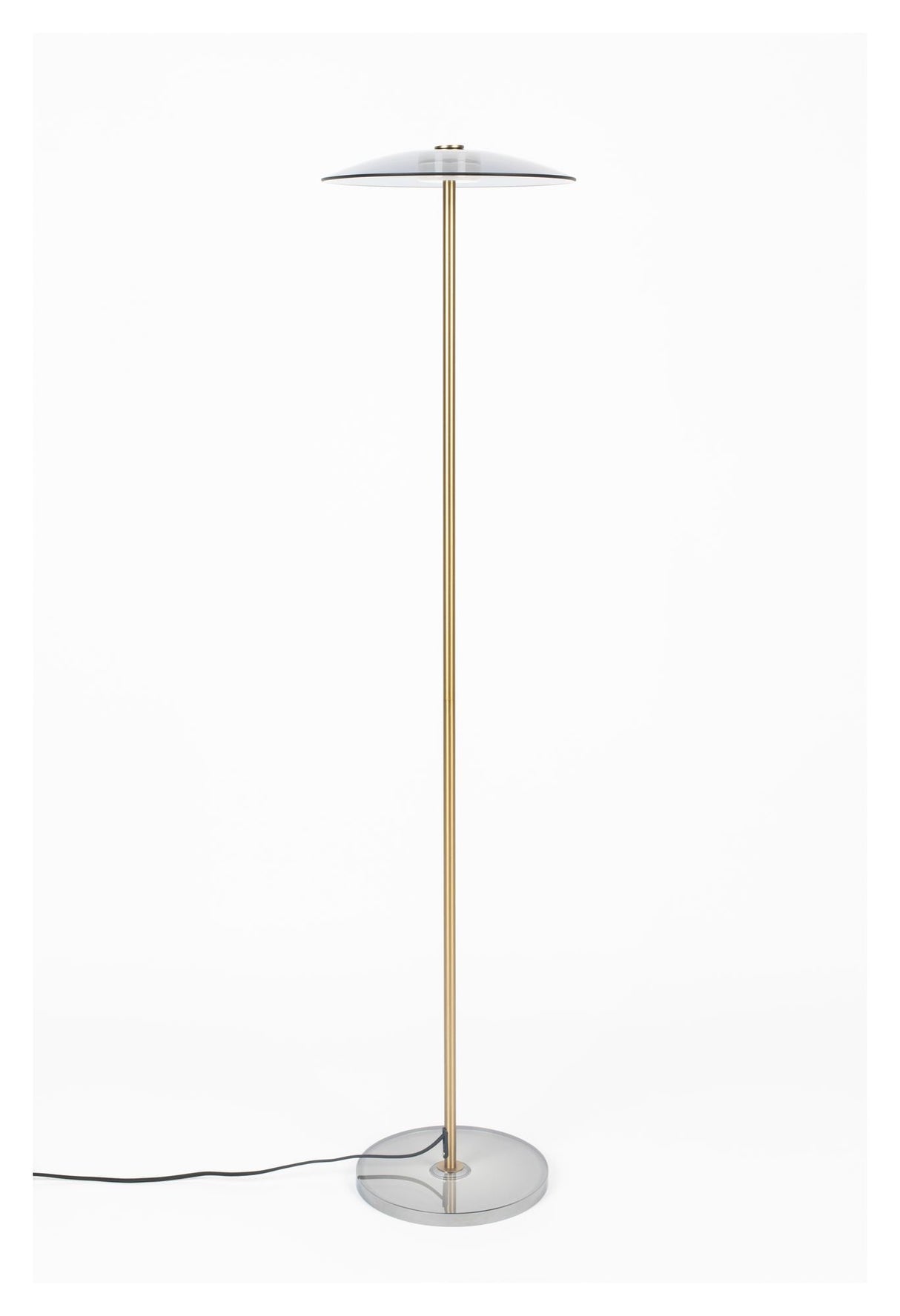 Zuiver Float Floor Lamp - Røykglass