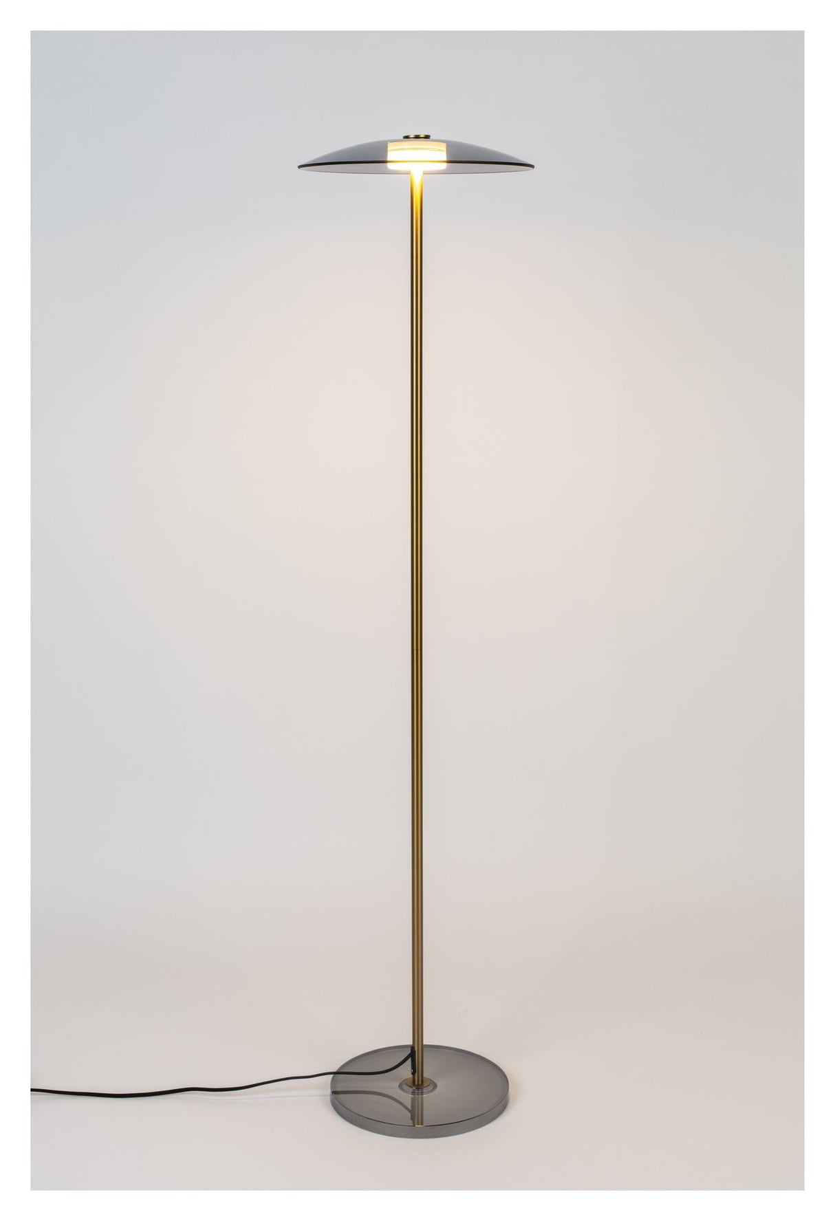 Zuiver Float Floor Lamp - Røykglass