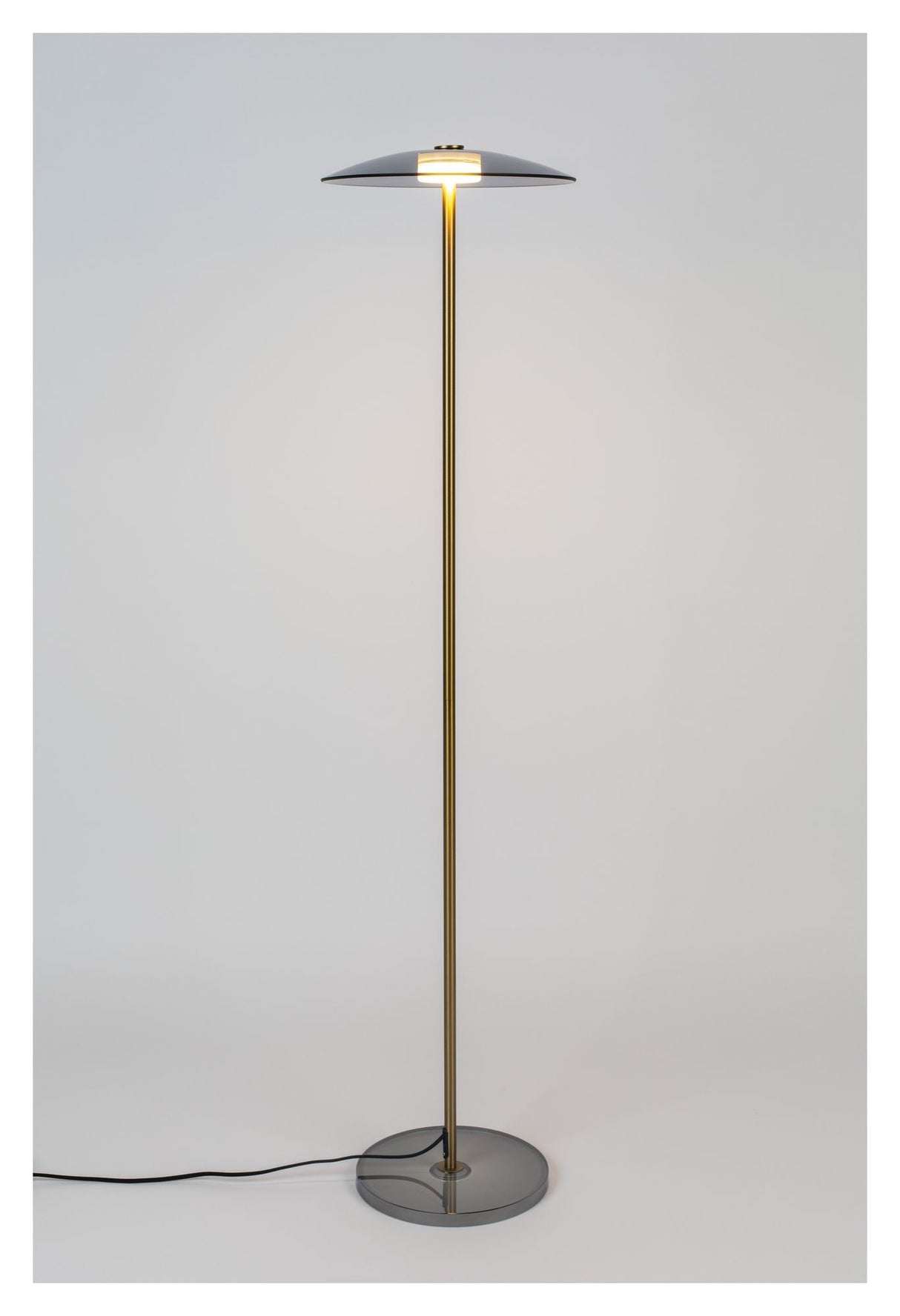 Zuiver Float Floor Lamp - Røykglass