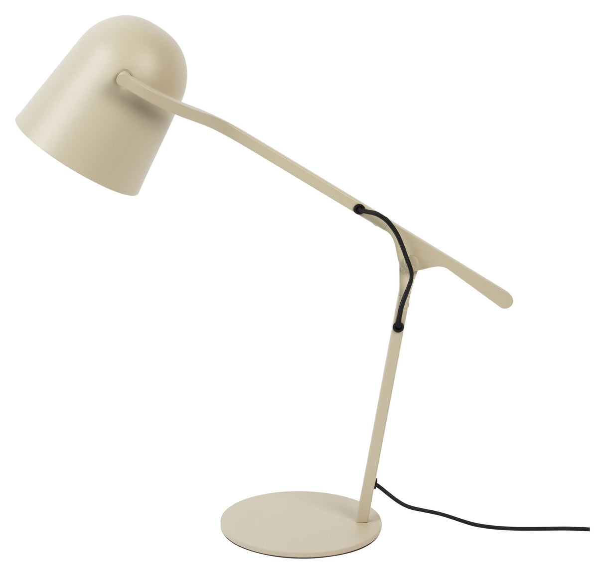 Zuiver lau bordlampe - brun ris